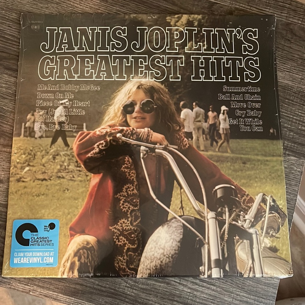 Janis Joplin's Greatest Hits Vinyl Record Sealed